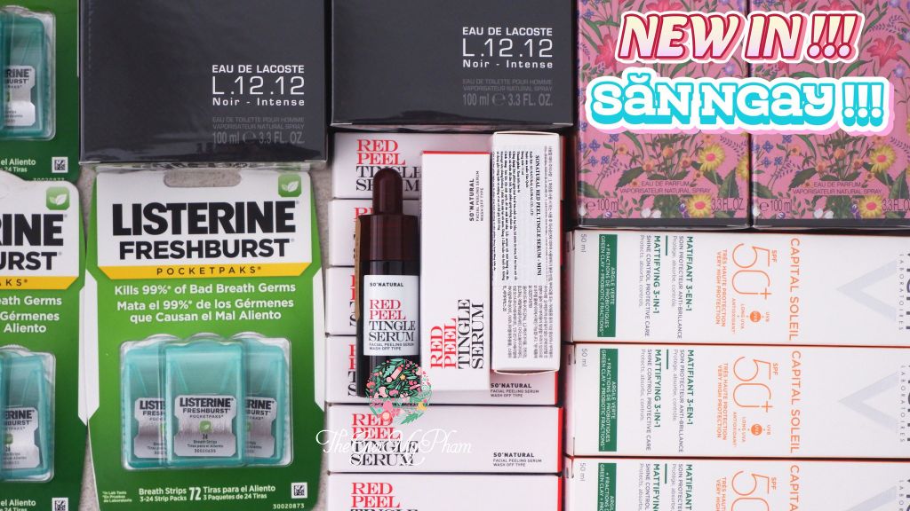 So Natural - Tinh Chất Red Peel Tingle Serum 10ml (Bản cải tiến)