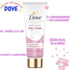 Serum Khử Mùi DOVE Mờ Thâm - Sáng Da 40ml + 10X Collagen