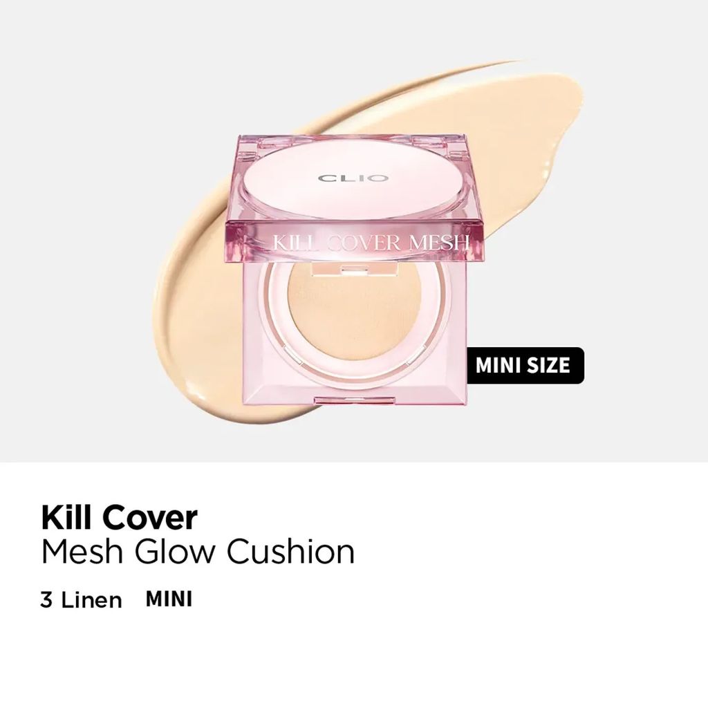 (Mini Size) Phấn Nước Che Phủ Clio Kill Cover Mesh Glow Cushion #3 BY