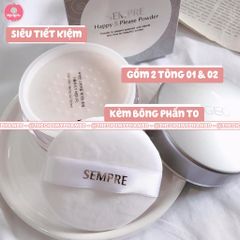 Phấn Phủ Bột Geo Sempre Happy & Please Powder 25gr #1