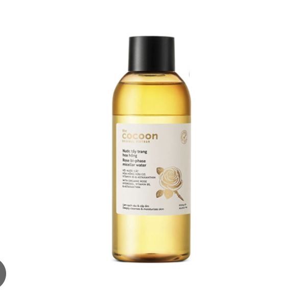 Nước Tẩy Trang Cocoon Rose Bi-Phase Micellar Water 310ml