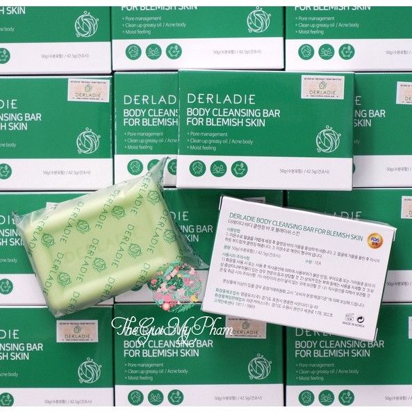 Derladie - Xà Phòng Giảm Mụn Cơ Thể Derladie Bar For Blemish 50g