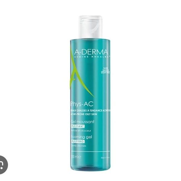 Sữa Rửa Mặt A-Derma Gel Moussant Purifiant Phys-Ac 200ml