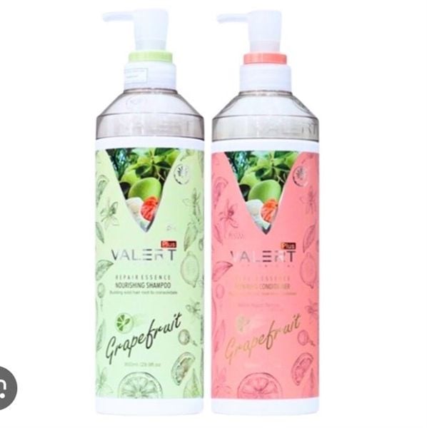 Cặp Dầu Gội+Xả Bưởi Cao Cấp GRAPEFRUIT VALER (850ml x2)