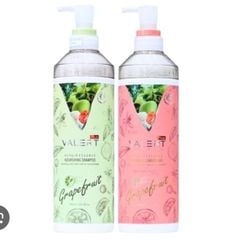 Cặp Dầu Gội+Xả Bưởi Cao Cấp GRAPEFRUIT VALER (850ml x2)