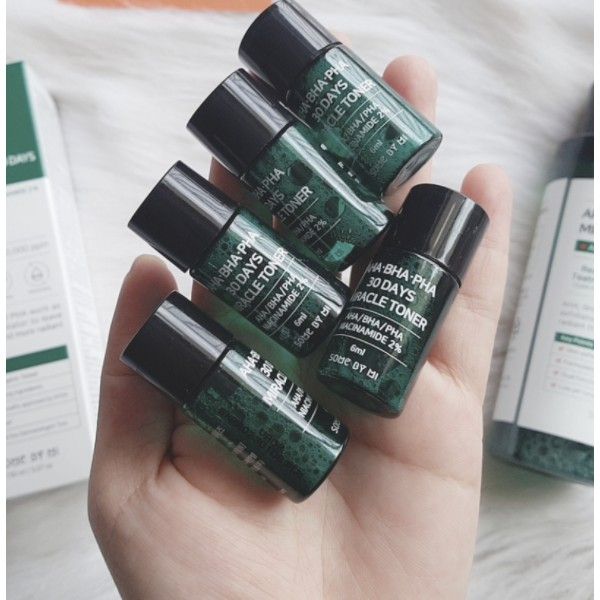 Some By Mi - Toner AHA BHA PHA 30 Days Miracle 6ml Mini ( tặng)