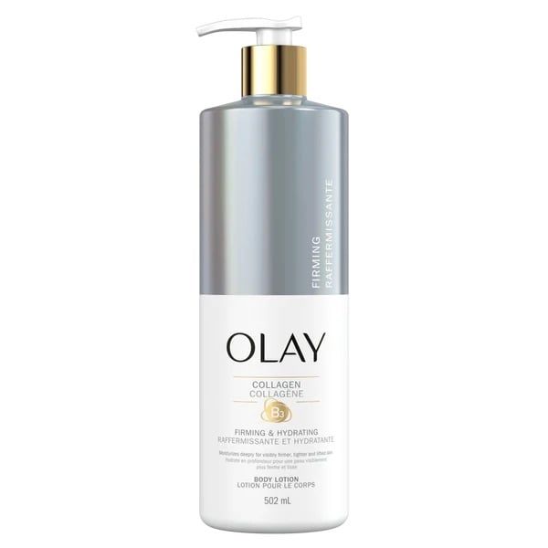 Dưỡng Thể OLAY Collagen B3 502ml (Xám)
