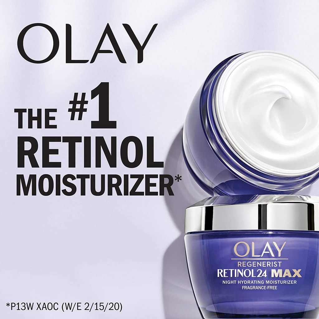 Kem OLAY Regenerist Retinol24 Max 2X (Đêm) 48g