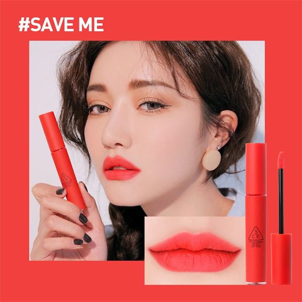 Son 3CE Velvet Lip Tint #SaveMe ( ko tđ)