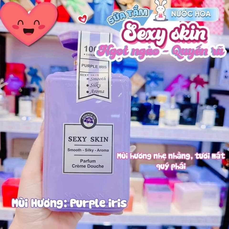 Gel Tắm Sexy Skin 600ml #Parfum (Tím)