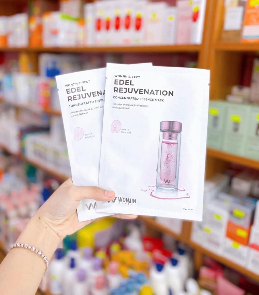 Mặt Nạ Wonjin #Edel Rejuvenation (Hồng)