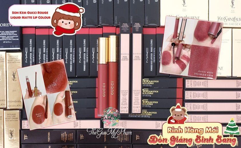 Gucci - Son Kem Lì Gucci Rouge Liquid Matte #505 (Ko Tđ)