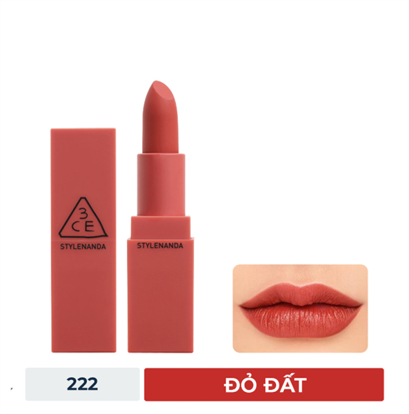 Son 3CE Mood Recipe New #222 ( Ko Tđ )