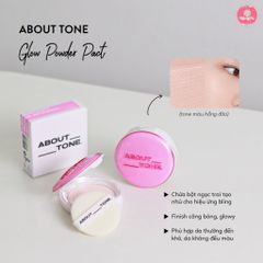 Phấn Phủ Dạng Nén About Tone Glow Effect #Glow