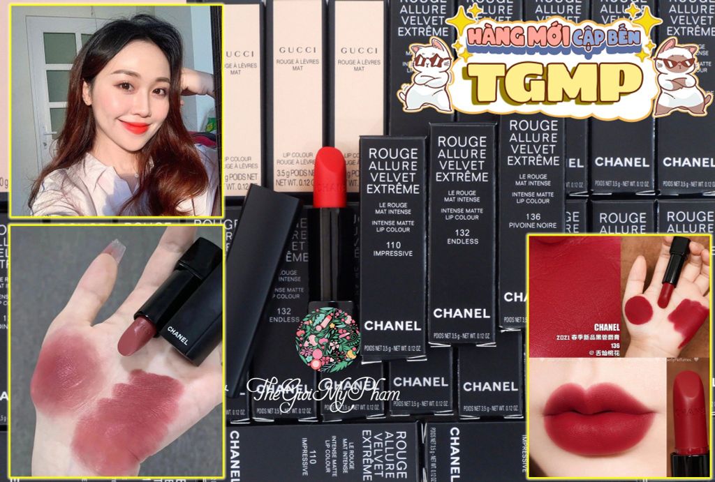 Son Chanel Velvet Extremme #132 (Ko Tđ)