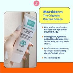 Kem Chống Nắng MARTIDERM Proteos Screen SPF 50+ Fluid 40ml Cty T-Cell ( ko tđ)