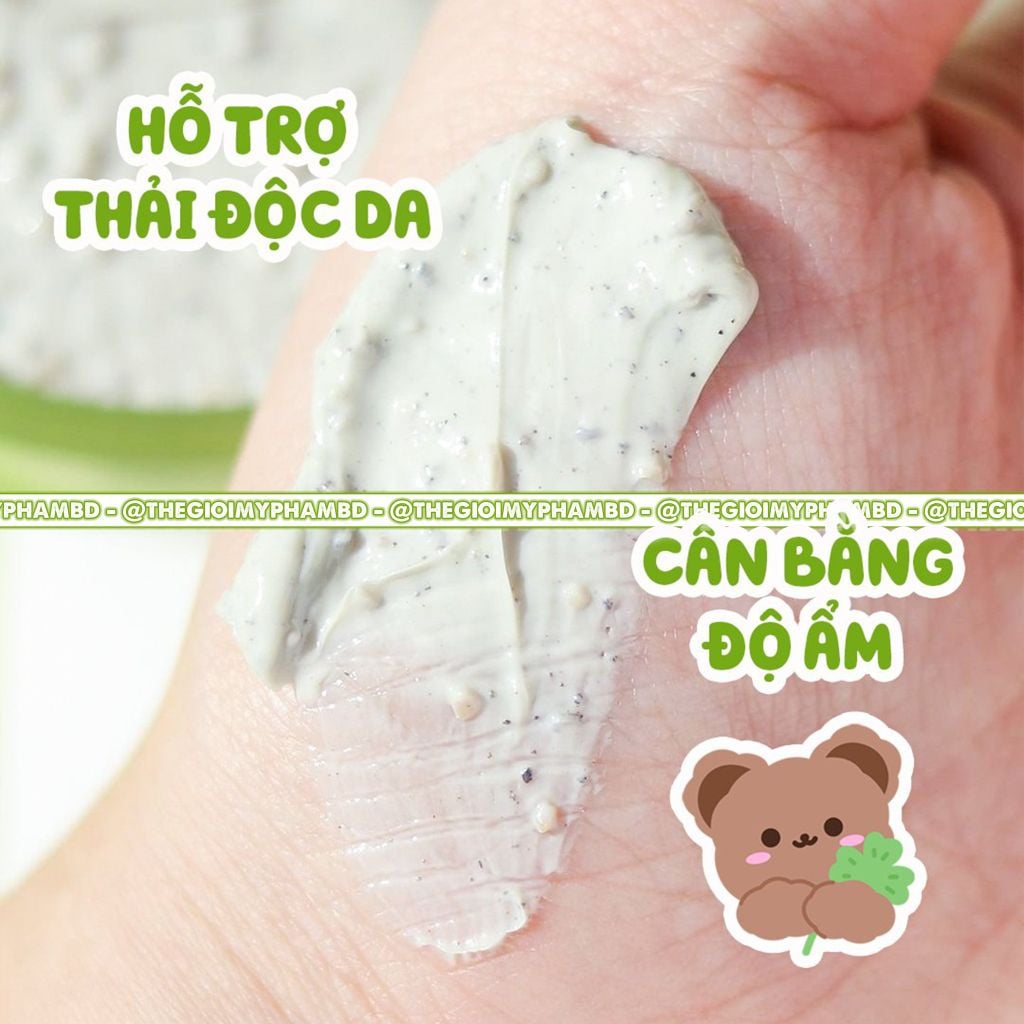 Mặt Nạ Đất Sét Beplain Mung Bean Pore Clay 120ml