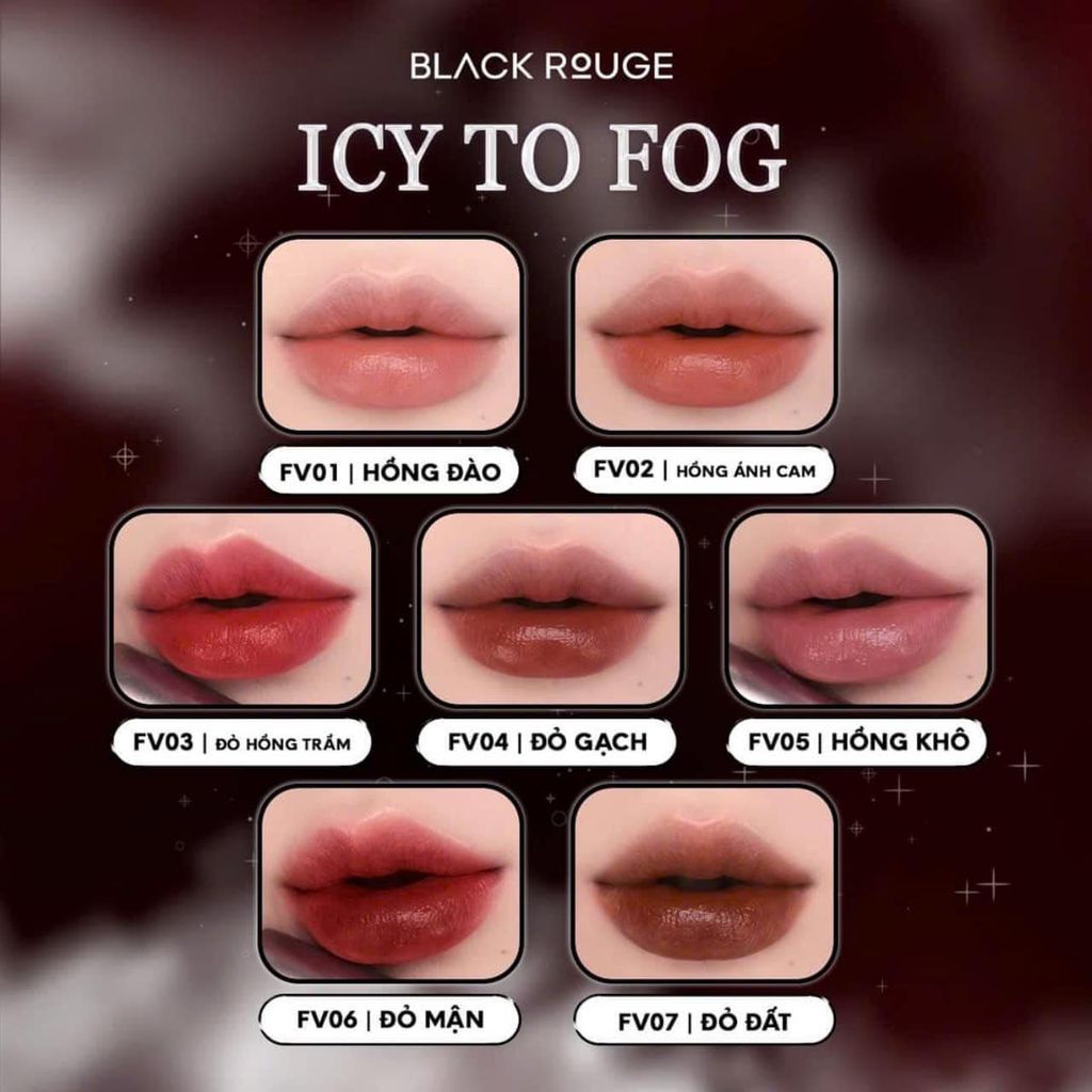 Son Kem Black Rouge Icy To Fog Velvet #FV06