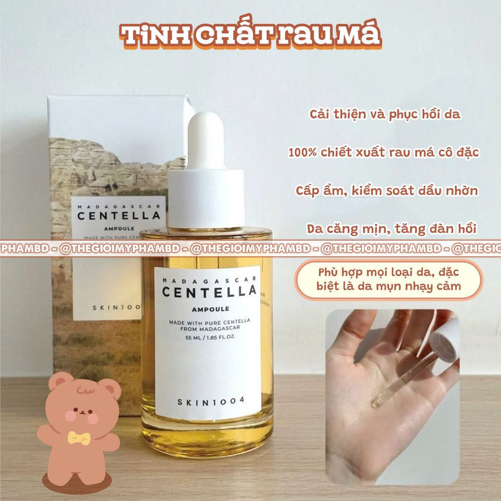 Skin1004 - Madagascar Centella Ampoule 55ml (Mẫu mới)
