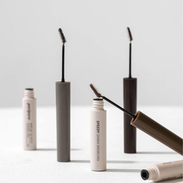 Mascara Mày PERIPERA Speedy Skinny Brow Mascara 02 Dark Brown