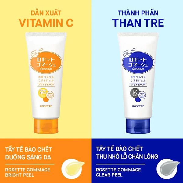Tẩy Tế Bào Chết Rosette Gommage Peeling Gel 120gr Cam