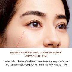 Mascara Kissme Màng Film Giúp Nâng Cong Và Dài Mi