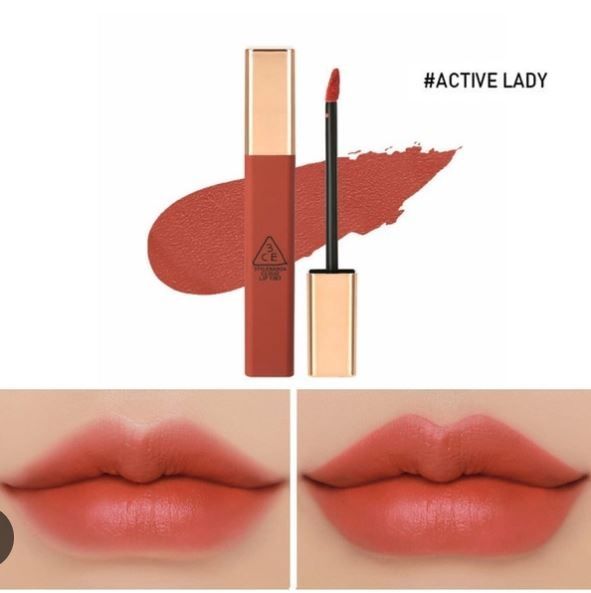 Son Kem 3CE Cloud Lip Tint #Active Lady (Ko tđ)