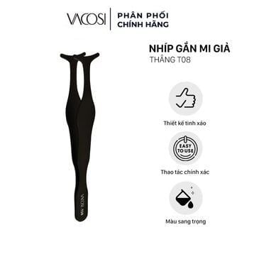 Nhíp Gắn Mi Giả Đen Cong Vacosi T09-02