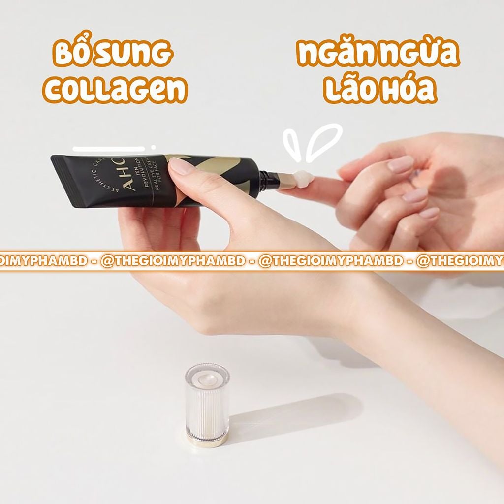 Kem Mắt AHC Ten Revolution 12ml (Đen-Vàng)