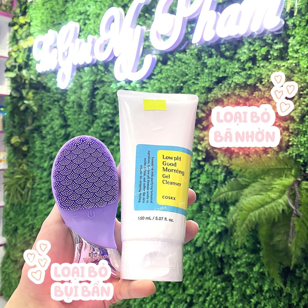 Máy Rửa Mặt WellDerma Cleansing Fish (Tím)