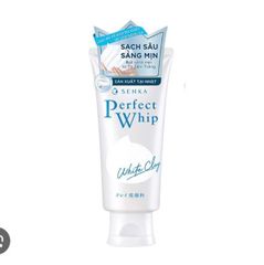 Sữa Rửa Mặt Đất Sét Trắng Giúp Làm Sạch Sâu, Dưỡng Da Sáng Mịn Senka Perfect White Clay 120g