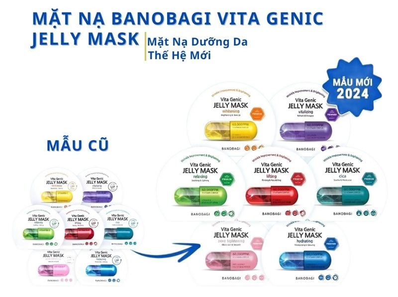 Mặt Nạ Banobagi Premium Vitamin C (Vàng)