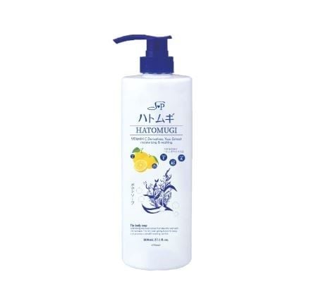 Sữa Tắm Sáng Da Hatomugi 800ml (Quả Yuzu)