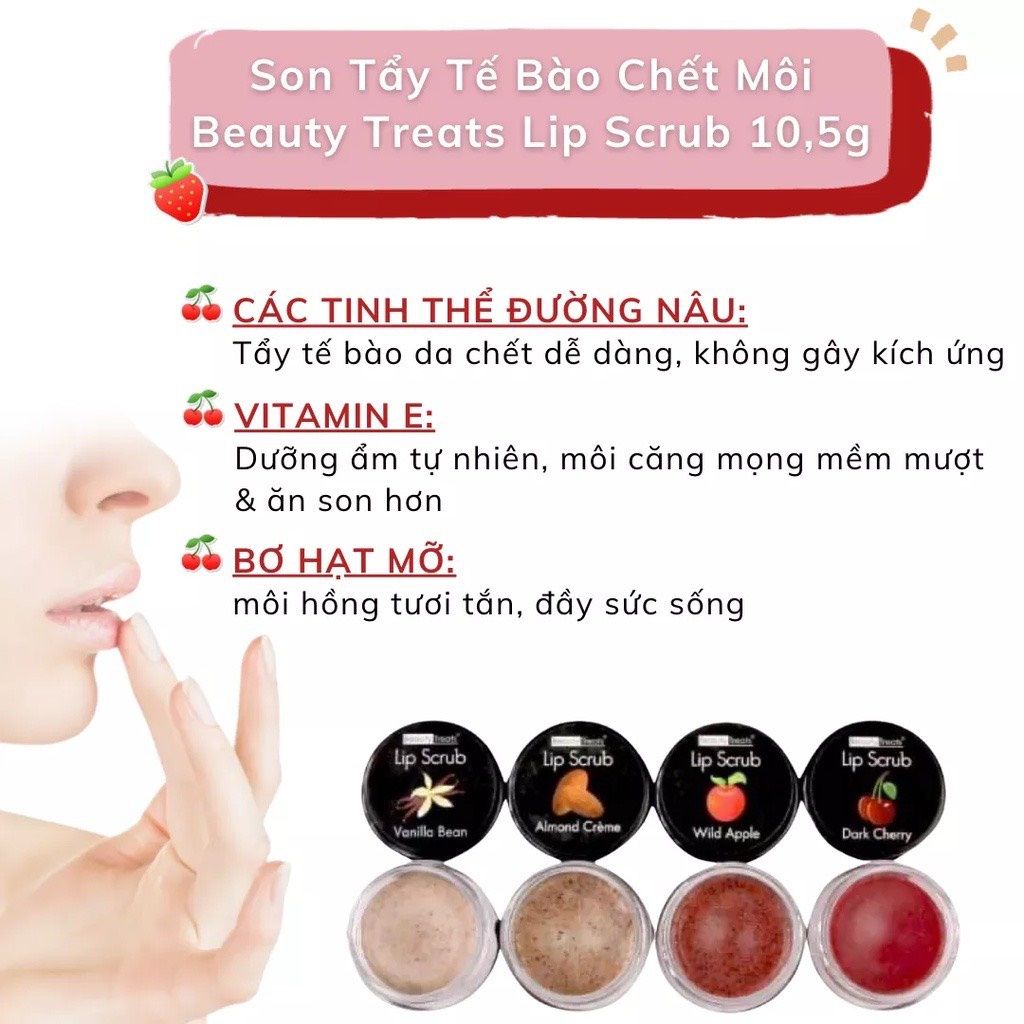 Tẩy Da Chết Môi Beauty Treats Lip Scrub