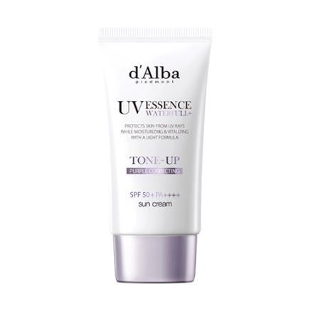 Kem Chống Nắng Nâng Tone, Hiệu Chỉnh Màu Da d'Alba 50ml (Tím) - Tách set-Ko Hộp