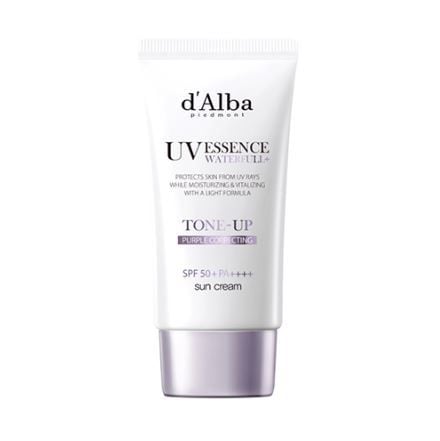 Kem Chống Nắng Nâng Tone, Hiệu Chỉnh Màu Da d'Alba 50ml (Tím) - Tách set-Ko Hộp