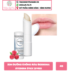 Son Dưỡng Không Màu Bioderma Atoderm Stick Levres 4g