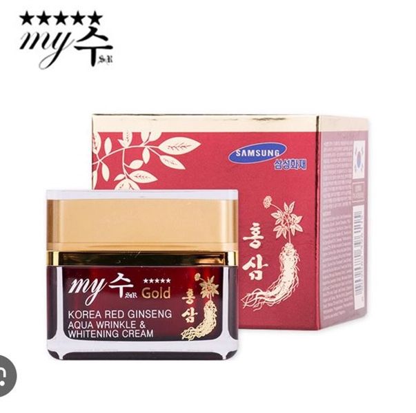 Kem sâm My Gold Wrinkle&Whitening 50ml (vuông)