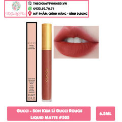 Gucci - Son Kem Lì Gucci Rouge Liquid Matte #505 (Ko Tđ)