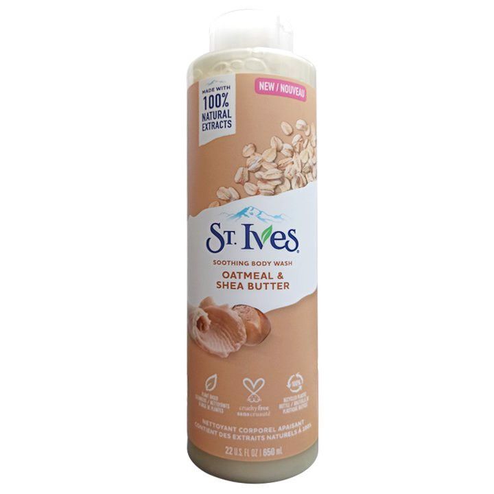 Sữa Tắm St.ives Mỹ 650ml #Oatmeal & Shea Butter