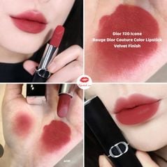 Son Thỏi Dior Rouge #720 Velvet ( Ko Tđ) Mẫu Mới