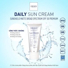 Obagi - Sun Shield Matte Broad Spectrum SPF50 85g (Ko tđ)