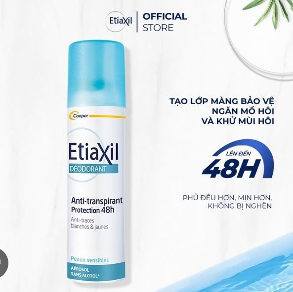 Xịt Khử Mùi Etiaxil Déodorant Anti-Transpirant 48h