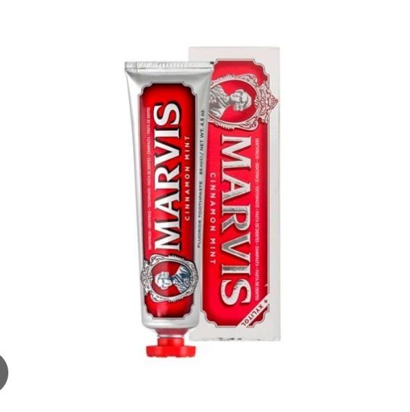 Kem Đánh Răng MARVIS Cinnamon Mint Màu Đỏ 85ml