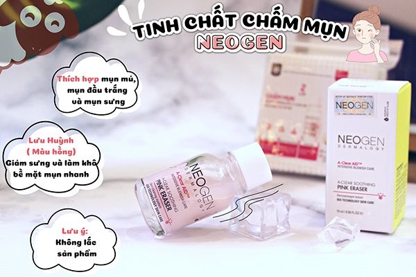 Neogen - Chấm Mụn A-clear Soothing Pink Eraser 15ml