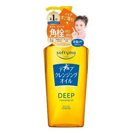 Dầu Tẩy Trang Kose Softymo Deep Cleansing Oil 230ml