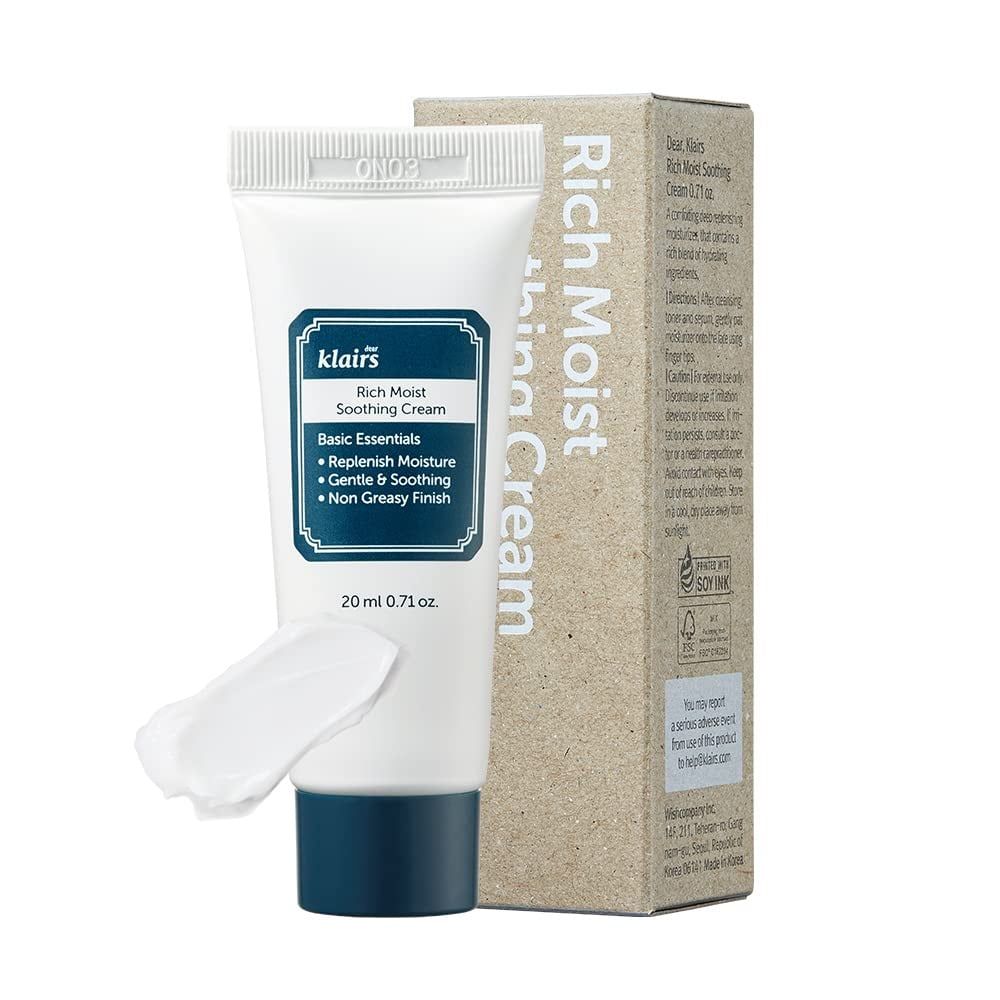 Klairs - Rich Moist Soothing Cream 20ml (Size nhỏ)
