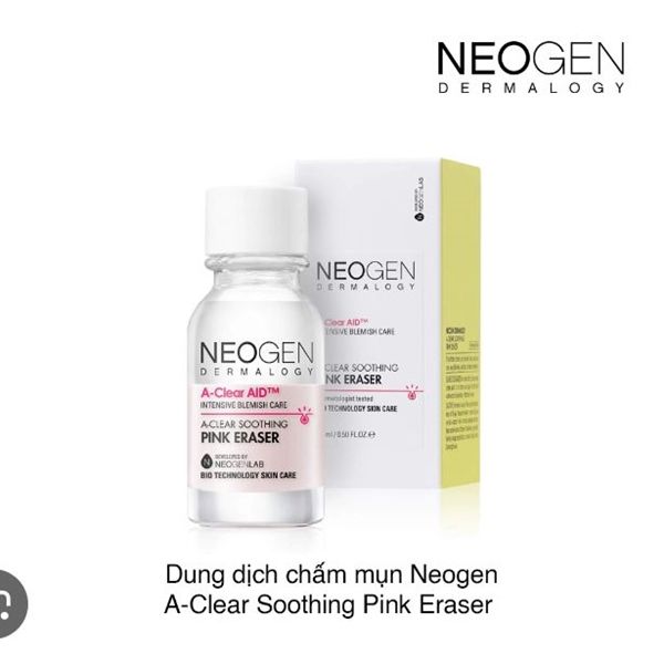 Neogen - Chấm Mụn A-clear Soothing Pink Eraser 15ml