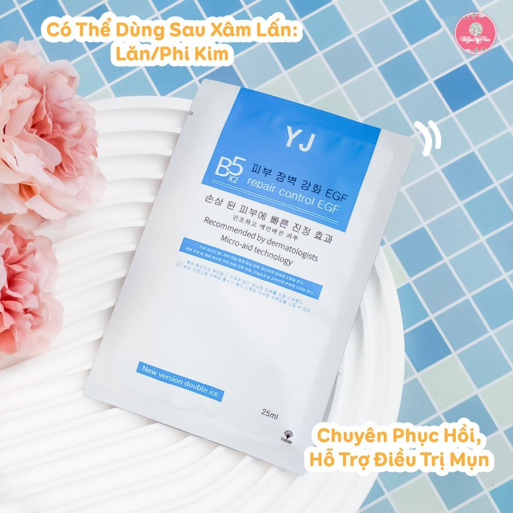 Mặt Nạ Yuejin B5x2 Repair Control EGF Mask Phục Hồi Cấp Ẩm Cho Da