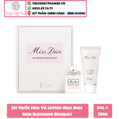 Set Nước Hoa Và Lotion Milk Miss Dior Blooming Bouquet ( 5ml + 20ml)